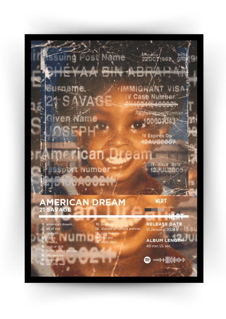 21 Savage American Dream 未開封レコード 21 Savage - american dream (Vinyl 2xLP)
