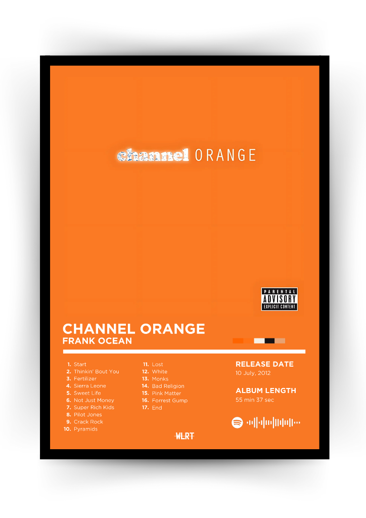 channel ORANGE - Frank Ocean