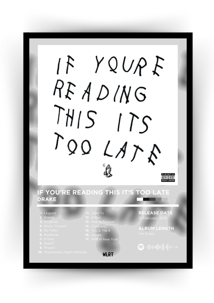 If You're Reading This It's Too Late - Drake